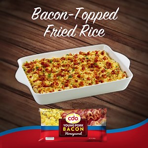 No matter how you like it, CDO Young Pork Honeycured Bacon is the way to go! Head over to the nearest supermarket for your CDO Young Pork Honeycured Bacon fix! You can also easily order online via CDO's official Lazada and Shopee stores. | CDO