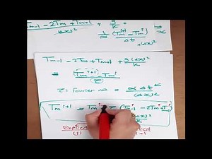 Transient Heat Conduction with Spatial Effects (1-D unlumped)