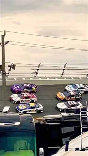 NASCAR Cup Series Flyby From Infield At Daytona #shorts #nascar #daytona #flyby #automobile