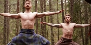 This Video Of Men Doing Yoga In Kilts Is Taking Over The Internet