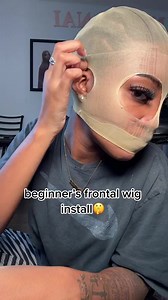 1.7K views · 28 reactions | Beginner's frontal wig installAmazing...