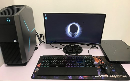 一千美刀的外星人台式Aurora R8开机体验