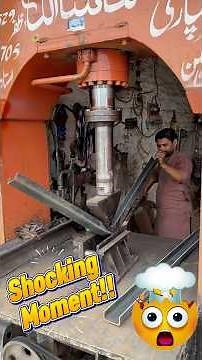 Unbelievable! Steel Channel Bending 😱 |Smart DIY Idea #powertools