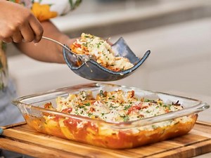 Chicken Sausage & Collard Stuffed Shells