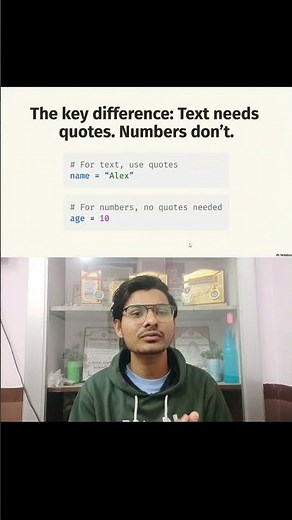 👉 Python Variables Explained | How Python Remembers Values