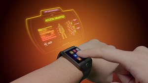 Wearable holographic smart watch technology of the future