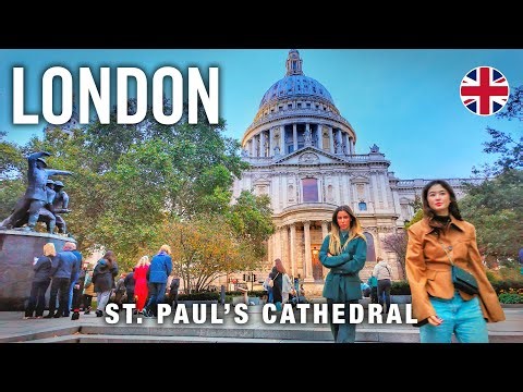 London Walking Tour 4K 🇬🇧 Tate Modern to St Paul's Catherdral