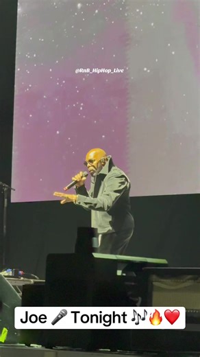 Joe 🎤 Tonight #joe #joethomas #rnb #rnbmusic #concert