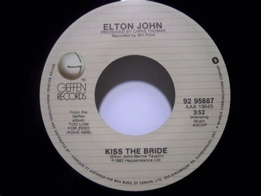 Elton John - Kiss The Bride / Choc Ice Goes Mental