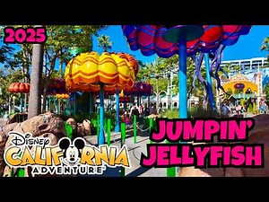 Jumpin’ Jellyfish 4K POV Disney California Adventure - A Favorite Family Ride at DCA!