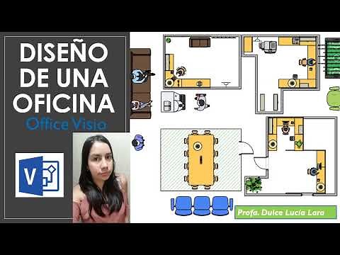 Cómo diseñar un plano de oficina en Visio // Fácil 😊 😊 😊