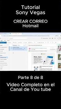 CREAR CORREO Hotmail 8