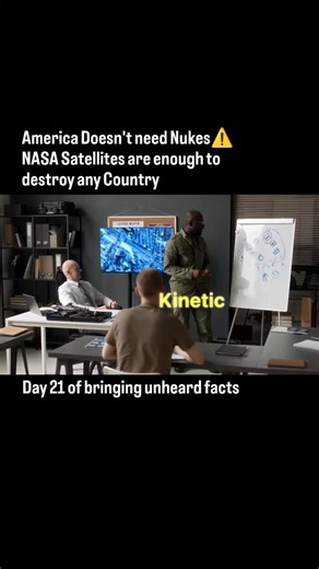 Better Humans Lab on Instagram: "The US military has a concept called "Kinetic Bombardment." Instead of explosives, they put telephone-pole-sized rods of Tungsten on a satellite. Tungsten is dense and has a high melting point. If they drop one from orbit, gravity accelerates it to Mach 10. When it hits a city, it delivers the force of a nuclear bomb purely through kinetic energy, but with zero radiation. It is a man-made meteor."