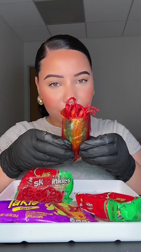 Chamoy Pickle Kit Mukbang: Sweet & Spicy Candy Pickles!