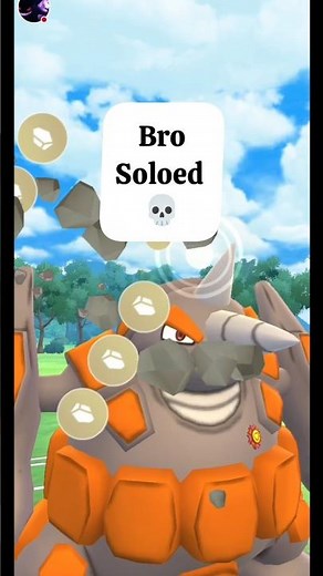 ​My Rhyperior Just Soloed an Entire Master League Team! 🤯 #pokemongo #masterleague #viral #gbl #pvp
