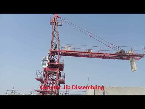 Tower Crane Dismantling Step by Step | HSE Study with Muhammad Izaz |