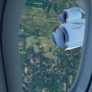 1.9K views | Window View From Aircraft B45 | Beautiful View | Climax Gameplay | Facebook