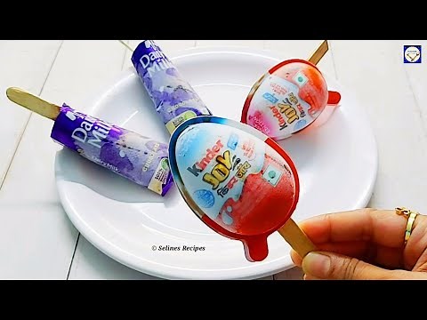 Kinder Joy Choco bar | Chocolaty Choco bar Ice-cream with Kinder joy & Dairy milk | Ice-cream |
