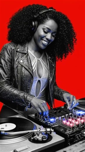 DJing with a Red Backdrop Feels So Good #shorts