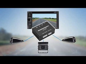 MobileVision MA-CAM3 | 12V 3-Input Video Right - Left - Rear Camera Switcher