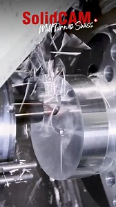 SolidCAM Mill-Turn/iMachining Roughing Toolpath SolidCAM provides powerful programming tools that are easy to learn and use, covering the full range of 4/5-Axis Simultaneous Mill Turn machines. Visit our website to get your free demo: https://www.solidcam.com/g-mt Video is at 2X speed for video purposes. #lathe #cnclathe #latheturning #lathemachine #cncmachining #machinistlife #machinistsofinstagram #machinists #cncmachine #cncmachined #instamachinist #cncmachinist #machinist #machining #enginee