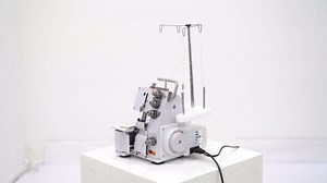 Serger Overlock Machine 4 Thread with Foot Controller, 1200 Stitches/Minute, Adjustable Needle Pitch, Auto-Cut & Trim, LED Light