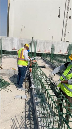 Ground beam work step by step part-2 #civilconstruction #construction #villaconstruction #qatarwork