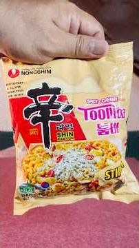 Shin Ramyun Toomba 🍜🔥| Spicy & Creamy Noodle #mukbang #shorts