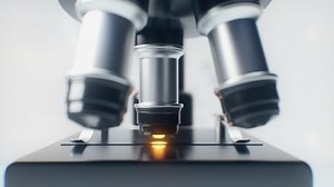 Microscope Lens Opener (Widescreen) | Renderforest