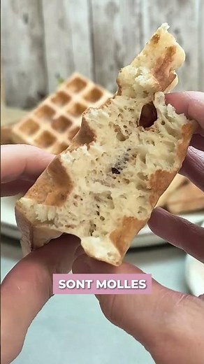 Crispy waffles, just like at the fair
