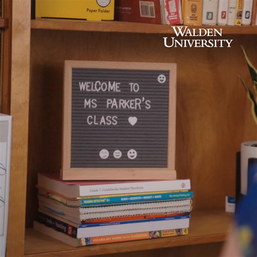 Claire Parker unlocked new opportunities with Walden’s support. "Walden was the reason I was able to get my dream job." | Walden University