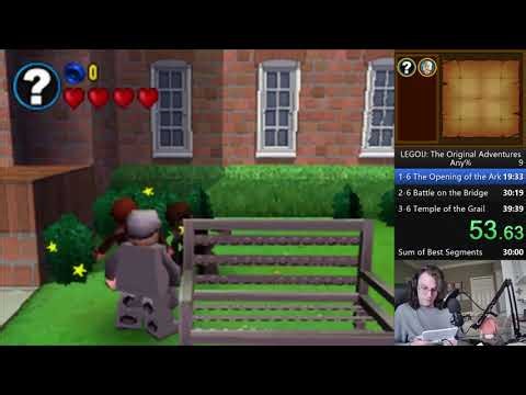LEGO Indiana Jones (DS) Any% Speedrun - 34:23 | The Original Adventures