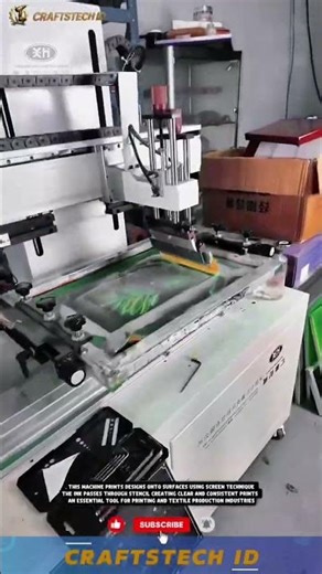 Screen Printing Machine for High Quality and Consistent Design Transfer Process
