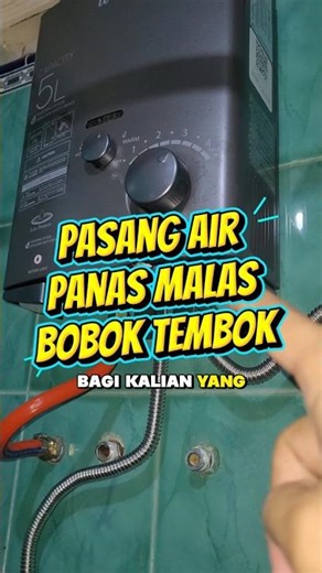install a hot and cold water mixer tap without drilling the wall