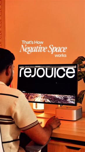 A K on Instagram: "Design tip part 01 That’s how negative space works. Negative space isn’t emptiness. It’s clarity between chaos and functionality. #uiux #uidesign #ux #uitips #negativespace #userinterfacedesign #design"