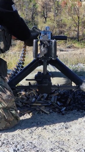 The 50 Cal Monster: Soldiers Master the M2 Browning! 🔥 #shorts #military