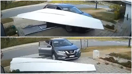 Baldivis garage destroyed and car stolen