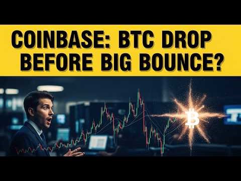 Coinbase: BTC Drop Before Big Bounce? #coinbase #Update 1