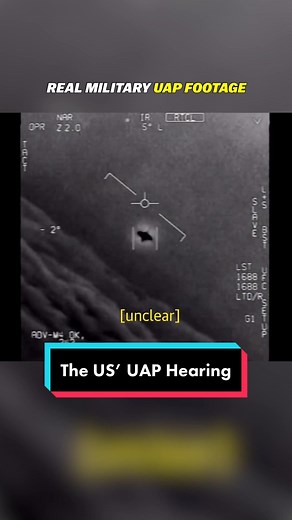 Historic UFO Hearing by the US Government Tomorrow