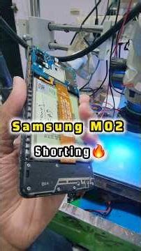 Samsung M02 Dead Problem Solution ⁉️Mobile Leakage Shorting Find 3G PA Repalce🔥❌#viral #shorts