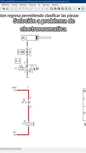solution to electropneumatics exercise