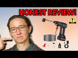 Sakerplus Portable Cordless Pressure Washer Review (2025) : Legit or Scam?