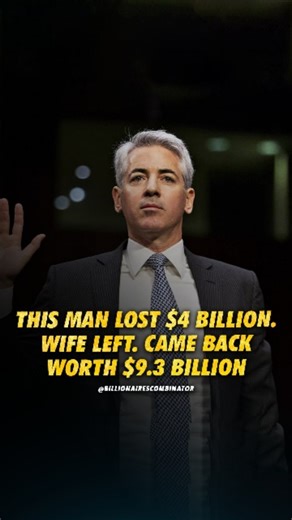 Billionaires Combinator on Instagram: "Meet Bill Ackman — billionaire investor, hedge fund titan, and the embodiment of a Wall Street comeback. Once celebrated for his bold strategies, he took a massive gamble on Valeant Pharmaceuticals—and lost $4 billion. Panic swept through his investor base. His personal life unraveled; his 25-year marriage ended. His reputation? Nearly destroyed. In the aftermath, few thought he’d bounce back. Critics circled, headlines piled on, and the financial world dou