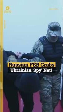FSB Detains Ukraine 'Spy' in Southern Urals! #Shorts #FSB #Russia