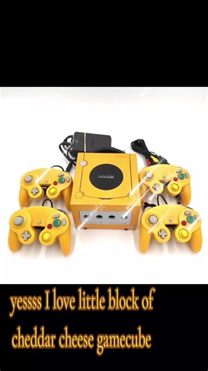 Ahhhh it's so cute. one of my collection goals fr!! why is it so cheese?? #gamecube #nintendo #edit #retrogaming #gaming