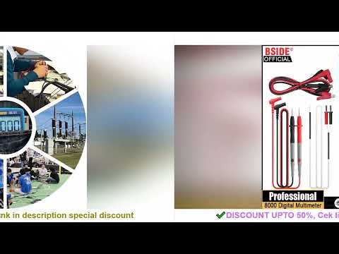 BSIDE Digital Multimeter Auto Range True RMS 8000 High precision Ammeter Voltmeter Smart Capacitor