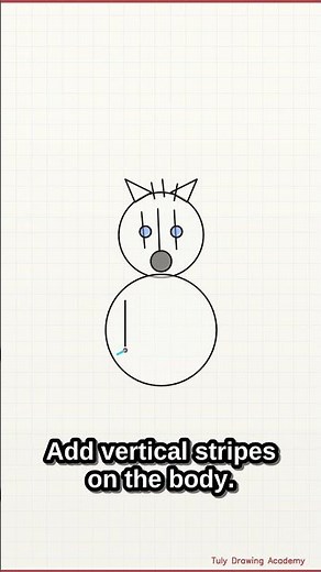 How to Draw a Zebra | Easy Step by Step | Tuly Drawing Academy #shorts