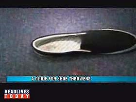 Guide for shoe throwers