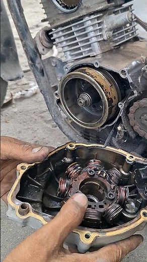 Removing Stator Motor #yamaha #howto #engine #shorts