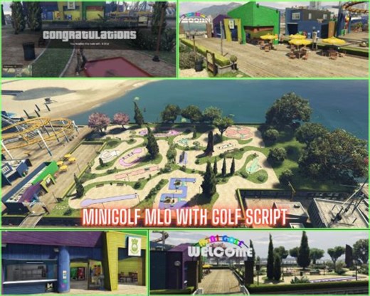 Fivem Mini Golf MLO   Script | Fivem Ready MLO - Etsy